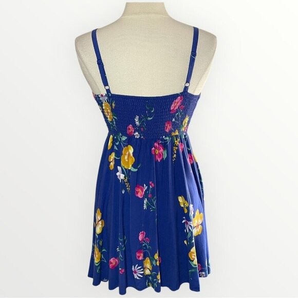 OLD NAVY Floral Fit & Flare Mini Sundress, Small - Picture 4 of 7